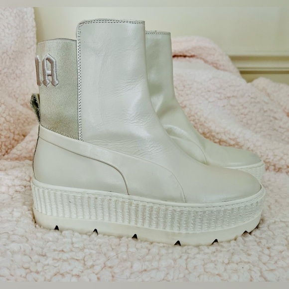 EUC PUMA x FENTY Rihanna Collection Chelsea Sneaker Boot Creepers Women’s 7.5 - Picture 1 of 10